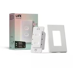 LIFX Smart Switch WiFi 2-Buttons White Works With Alexa & Google New In Box