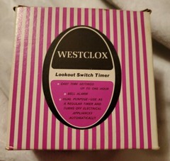 Westclox 50029 Lookout Switch Timer Mechanical Time Switch – 120V NIB