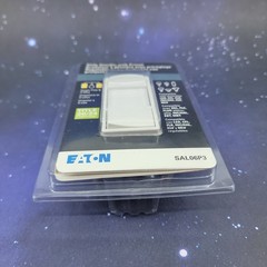 Eaton Slide Dimmer With Preset Single Pole & 3-Way SAL06P3 LED White NEW
