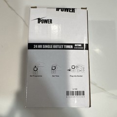 iPower 24 Hour Plug-in Mechanical Timer NEW