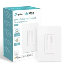 Ceiling Fan Control & Dimmer Switch Adjustable 4-Speed Fan & Brightness Control