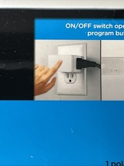 2x-my Touch Smart SimpleSetPlug-In Timer Schedule indoor lights Or Other Devices