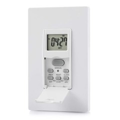 DEWENWILS Indoor in Wall Timer Switch for Light Multi-Countdown Bathroom Timer