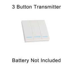 86-Type Wireless Switch RF 433MHz Wall Panel for LED Fluorescent Lamps