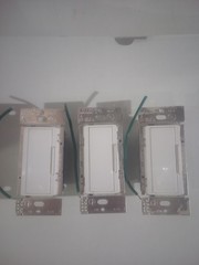 Lutron RadioRA2 RD-RD-WH Remote Dimmer – White – Used 3 Pack Lot