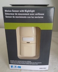 Eaton Occupancy Sensor Switch OS310U. Ivory. (Lot of 2) NEW. Free Shipping.