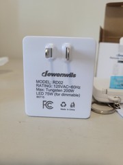 New Dewenwills Indoor Dimmer – Transmitter + Remote Control + Battery Untested