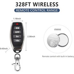 Remote Control Vacuum Outlet Switch W/ Delay Function Dust Collectors Tools New