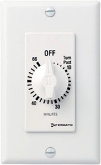 Intermatic SW60MWK 60Minute Spring Wound Timer, White EnergySaving Control f…