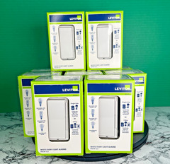 10x Leviton DSL06-1LZ Decora Slide Dimmer Switch Universal LED/CFL New Sealed