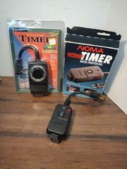 2 Vintage Noma Electronic Outdoor Timer For Lights Patio Christmas 1000 Watts