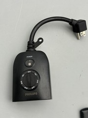 Philips Home Power Outdoor Light Sensing Countdown Timer Dusk to Dawn 2/4/6/8 Hr