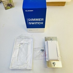 4 Slide Dimmer Light Switch Control 300W Dimmable LED CFL UL Listed E497992 READ