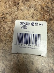 LEVITON MANUFACTURING COMPANY IVORY SWITCH CS115