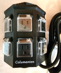 Outdoor Power Stake Timer Mechanical Outdoor Timer Waterproof 6 ft NIB B/95,96