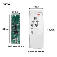 Wireless and Wired Compatible Solar Light Control Board with Motion Sensor