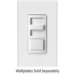 Leviton 06672 1LW 120V White Decora Sure Slide Dimmer white