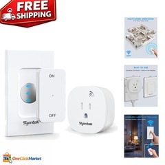 Effortless Wireless Remote Control Light Switch – 200FT Range 15A Capacity