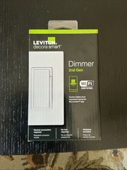 NEW Leviton Decora Smart Wi-Fi Motion Sensing Dimmer 2nd Gen White