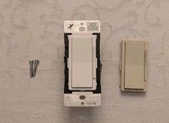 Leviton DZ6HD-1BZ White + Ivory Decora Dimmer w. Z-Wave Plus