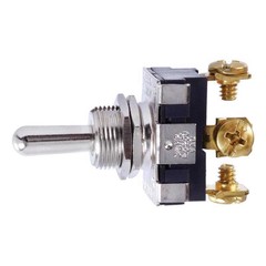 Jandorf 61147 20A 125V 1-Pole SPDT Contact 3-Screw Terminal Toggle Switch