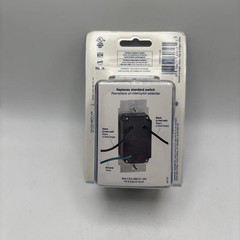 Leviton 6672-1LW SureSlide Dimmer White Single Pole LED 150W New t