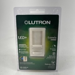 Lutron LECL-153PH-LA Lumea Dimmer Switch 150W 5A 1-Pole 3-Way Light Almond