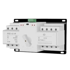 Dual Power Automatic Transfer Switch 2 Pole 4 Pole 63A CB AC230V AC400V 50Hz