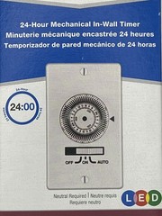 Intermatic IW700K 20A 120V In-Wall Timer Switch 36-Event Programmable NEW