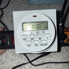 4 TIMER SWITCHES TYPE FD60-U6 115V 15A 60Hz Double Outlet