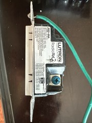 Lutron RRD-6NA-WH Adaptive Phase Dimmer for LED Radio RA2/RA3