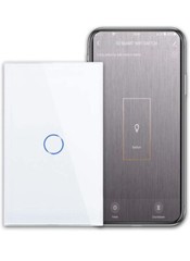 CnBingo Single Pole Light Switch Wifi Alexa Smart Switch With Timer App Connect
