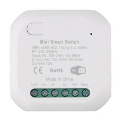 Compact Smart Switch for Easy Installation and Control of Home Lighting