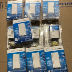 Lutron Diva Smart Dimmer – White 10 pack 🔟 pack 🔥🔥🔟🔟🔥🔥💯💯💯