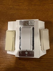 Hubbell RSDL06-120-WVL Rocker Slide Dimmer