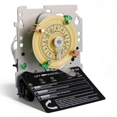 T104M Pool Timer Mechanism Only, 24-Hour Mechanical Timer Switch for Pump | 208-
