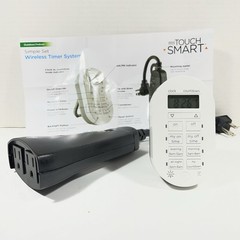 My Smart Touch Wireless indoor/outdoor Timer System -custom daily on/off times