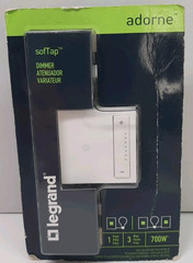 Legrand Adorne SofTap Dimmer – 700W Single Pole 3-Way – White – ADTP703TUW4
