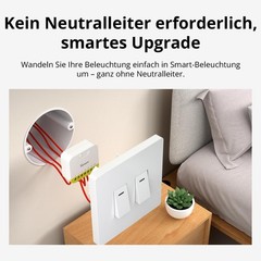 Sonoff Mini Duo-L Zigbee Smart Switch No Neutral Wire Zigbee 3.0 Dual Channel