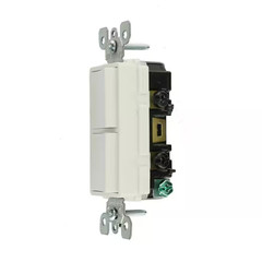 Decora 15 Amp 3-Way AC Combination Switch, White 5641-WS