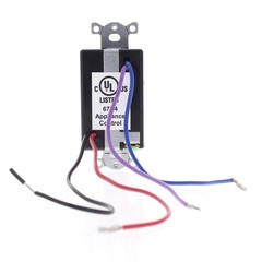 Hubbell AU2000GY2N Gray Occupancy Sensor Switch Ultrasonic Adaptive 2-Circuit