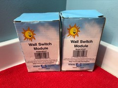Two (2) X10 Wall Switch Module Wall Home Dimmer #WS467