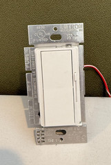 Lutron Diva LED+ Dimmer Switch Single Pole 3-Way DVCL-153P-WH White Left Tabs