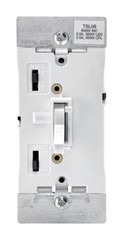 LEVITON White Universal Toggle DIMMER SWITCH 600 Watt 2.5 Amp TSL06-1KW