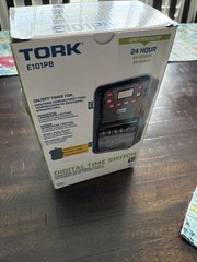 Nsi Tork Electronic Timer,24 hr,SPST E101PB Nsi Tork E101PB 786261824615