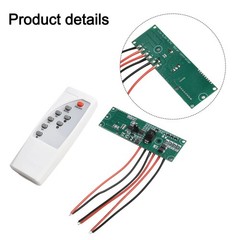 Wireless and Wired Compatible Solar Light Control Board with Motion Sensor