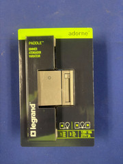 Legrand adorne Paddle Dimmer Switch Gray ADPD4FBL3P2M4 120/277 Sealed
