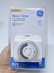 GE Indoor plug-in Basic Timer 24-Hour Programmable