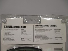 INTERMATIC Multi-Purpose 2-Outlet Outdoor Timer (Pool Pump, Holiday Lights)