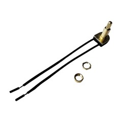Zing Ear ZE107M E89885 OnOff 5/8 Inch Push Button Switch 3A 250VAC